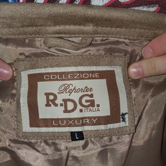 Men’s R.D.G reporter jacket large - Picture 3 of 15